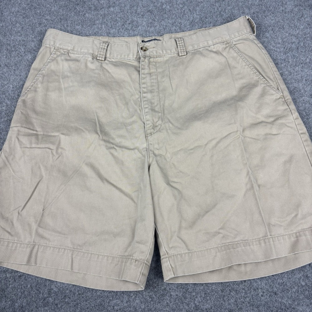 Polo Jeans Company Shorts Mens 40 (Fits 38) Ralph Lauren Khaki Chino Y2K Tan EUC